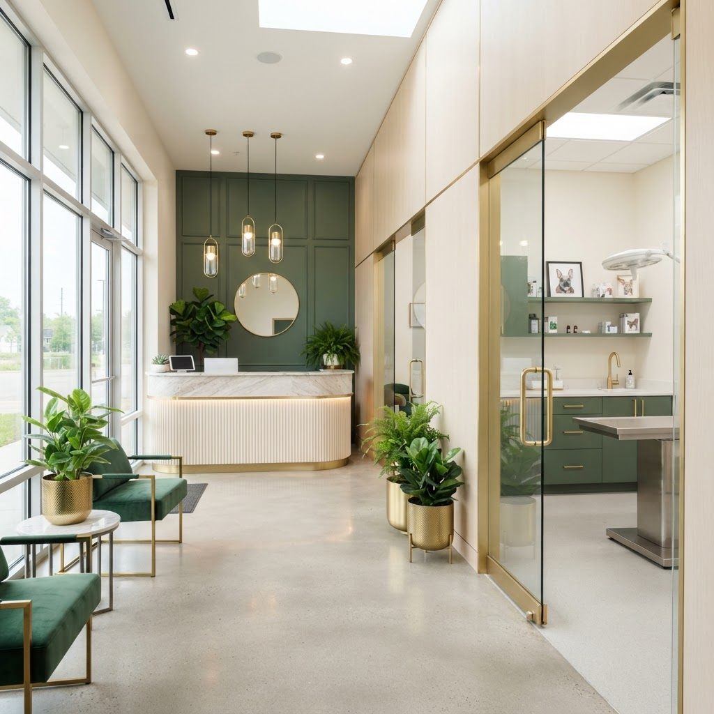 Modern, clean interior of Animalia Pet Hospital in F-11 Islamabad
